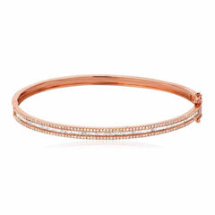 heirloom bangle in rose gold