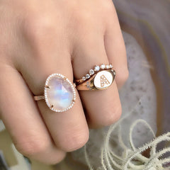Initial Signet Ring