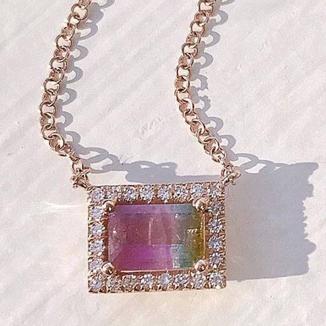 tourmaline necklace