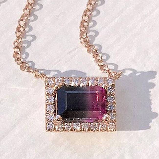 tourmaline necklace