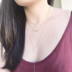 arrowhead lariat necklace