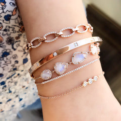 Diamond Bar Bracelet