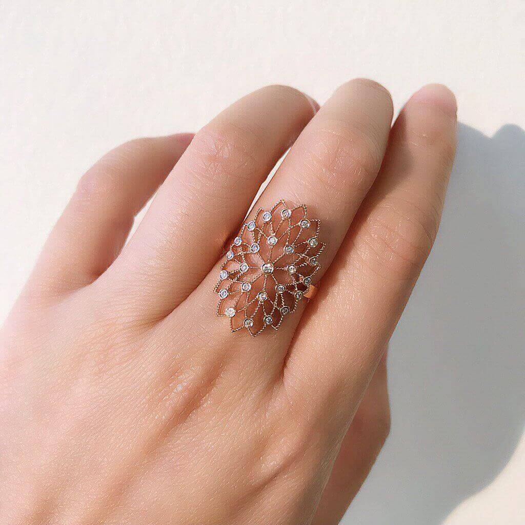 Lace Filigree Ring