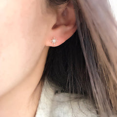 medium starburst on ear