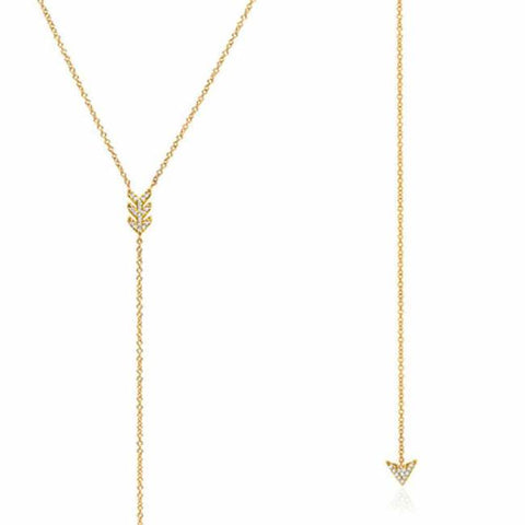 Arrow Lariat Necklace