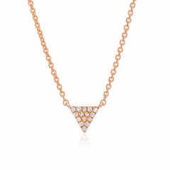 triangle necklace