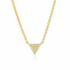 triangle necklace