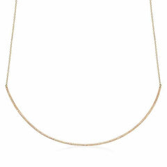 diamond collar necklace in rose gold