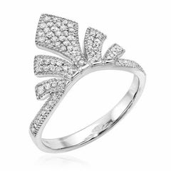 imperial band in white gold