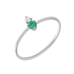 Souli Colored Stone And Diamond Ring