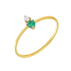 Souli Colored Stone And Diamond Ring