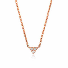 Petite Triangle Choker Necklace