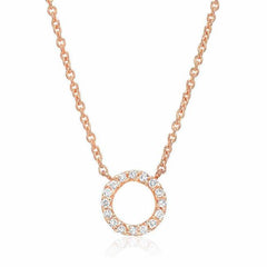 Small Open Circle Necklace