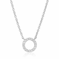 Small Open Circle Necklace